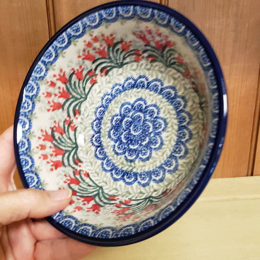 Bowl   Soup / Salad / Cereal   6"W  1437X ~ Crimson Bells  PF1024