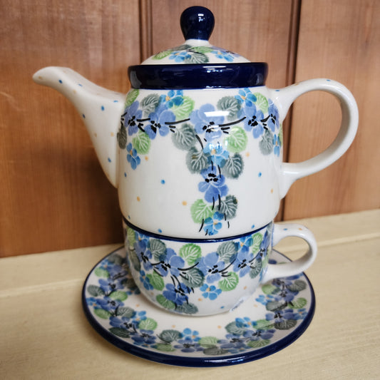 Tea Time for One   6 oz cup   2339X ~ Spring Viola  PF1024