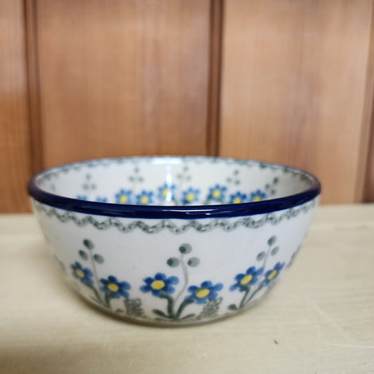 Bowl   Ice Cream   4.5"  0614X ~ Blue Spring Daisy  PF1024  1.4 cups
