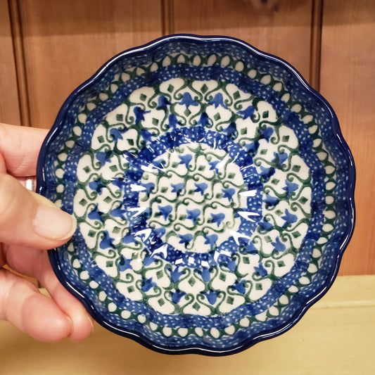 Bowl   Scalloped   4.5"  0585X  ~ Tulip Trellis  PF1024