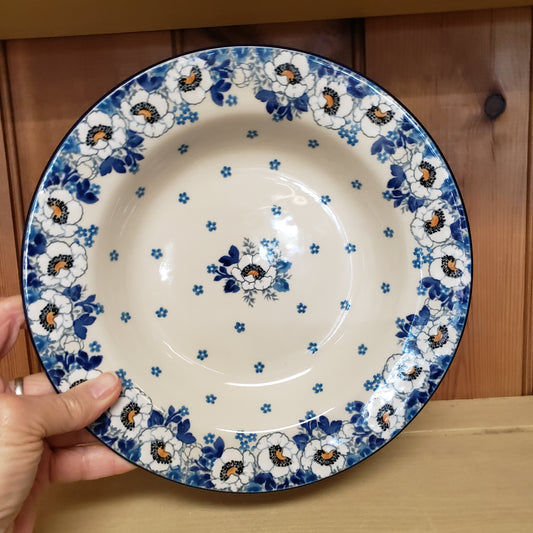 Bowl   Salad / Pasta   9"  2222X ~ Snow Poppy  PF1024  1.4 cups