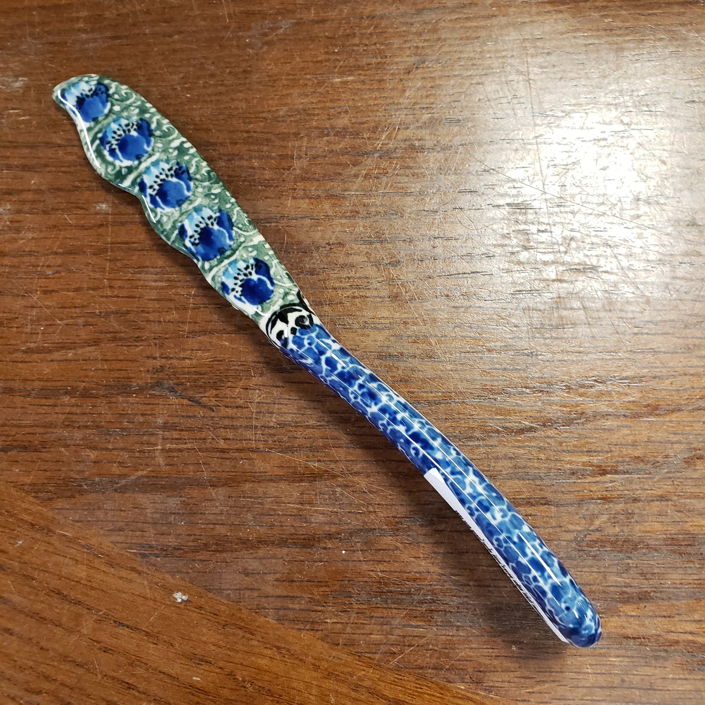 Knife   Spreader   7.25"  1513X ~ Peacock Feather  PF1024