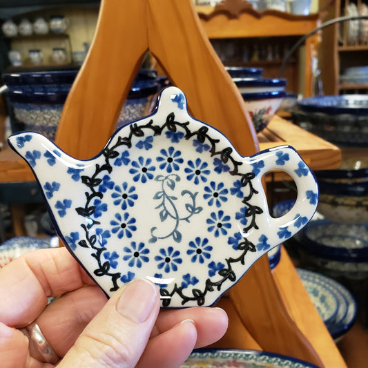 Tea Bag Holder    2158X ~ Silver Lace  PF1024