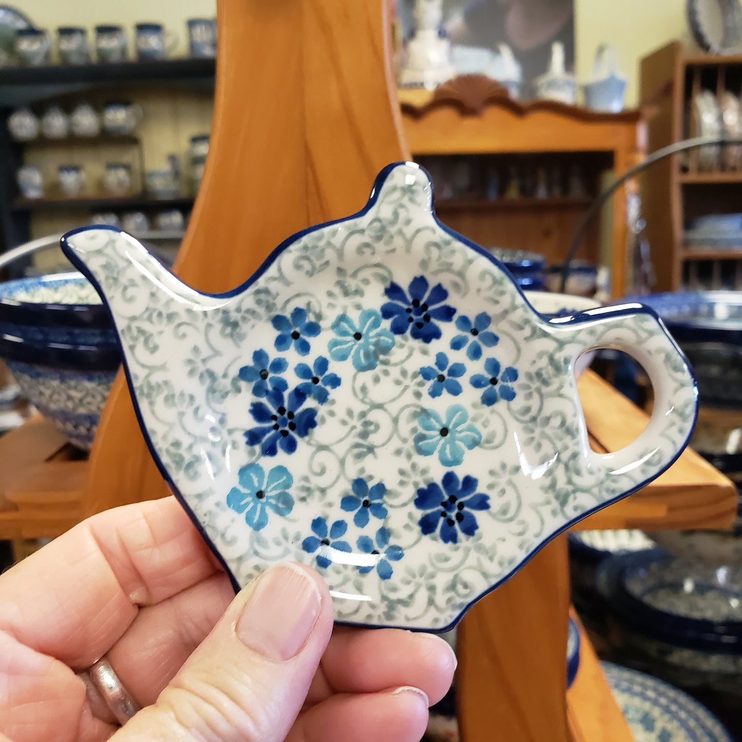 Tea Bag Holder    2612X ~ Periwinkle  PF1024