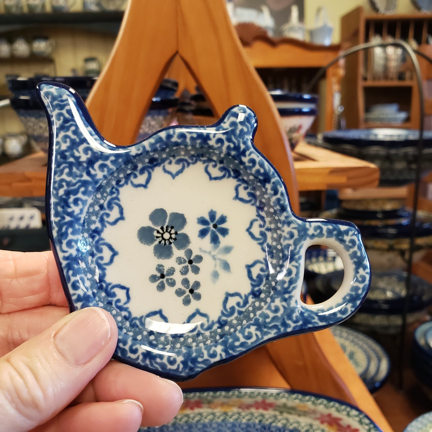 Tea Bag Holder    2333X ~ Blue Horizon  PF1024