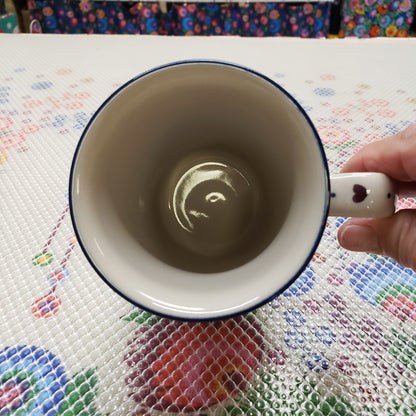 Mug/w Pedestal   8 oz   2108X ~ Love Struck  PF1024