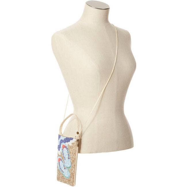Club Bag Flip Flop / Crossbody Bag purse