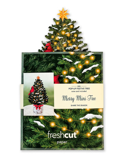 Card Merry Mini Tree