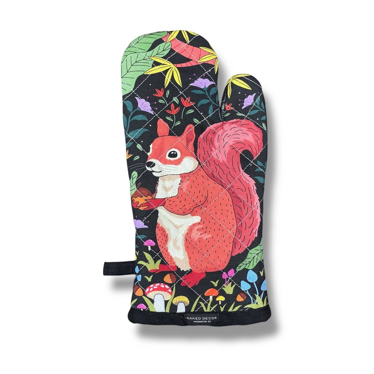 Mitt ~ Woodland Creatures Collection- Squirrel Oven Mitt    
