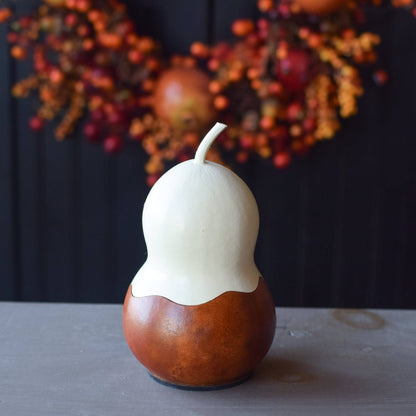 Gourd - Casper Jack Miniature Lumiinary with battery tealight