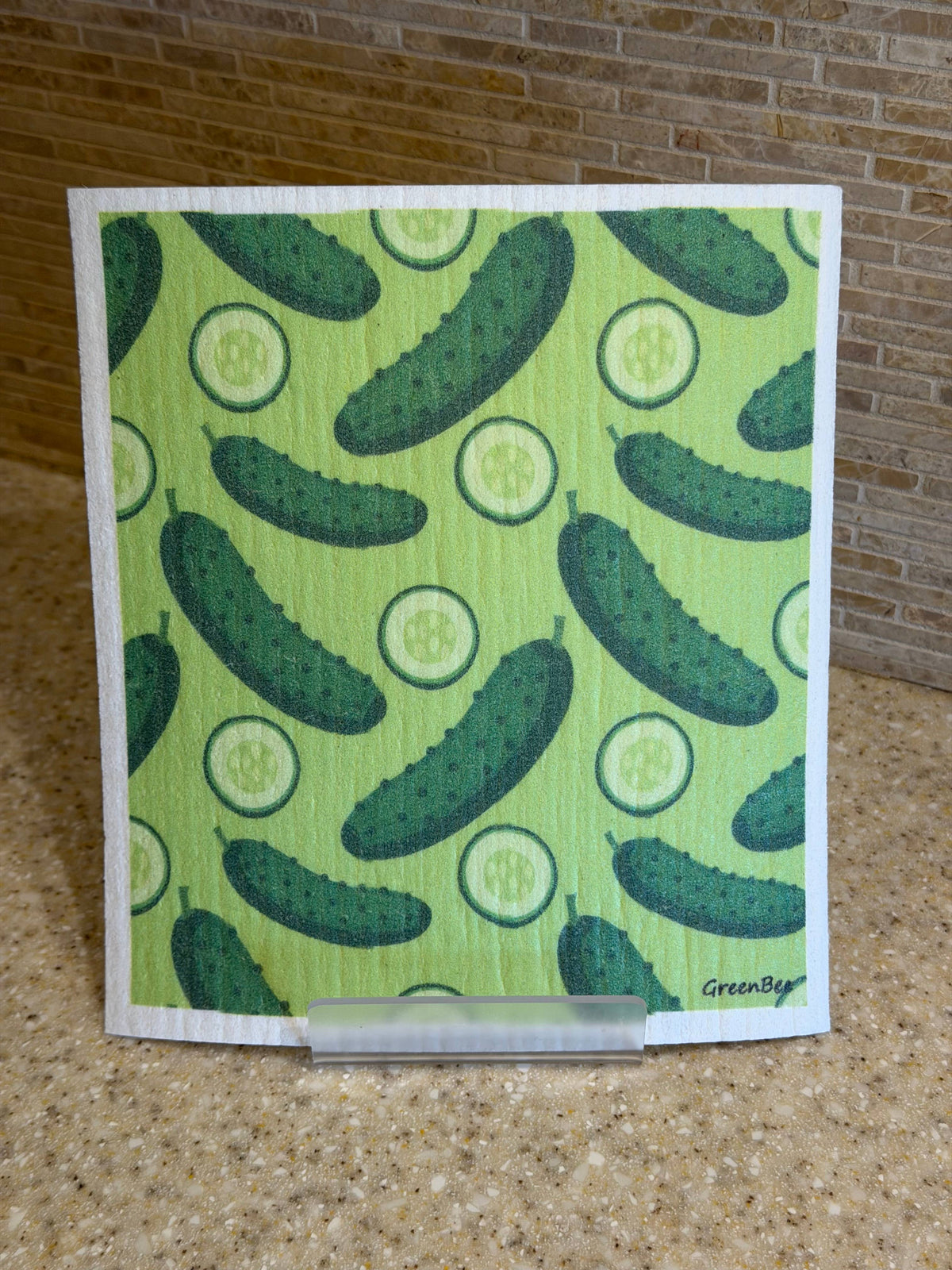 Dishcloth Pickles Swedish Dishcloth | Reusable Paper Towels | Gift
