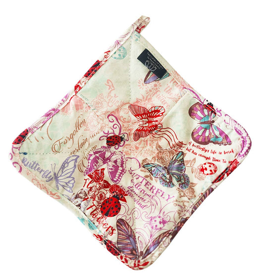 Cozy for BOWLS and small plates Dancing Butterflies Silli Bowl Cozy