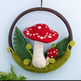 Woolies ~ Red Toadstool Forest Ring