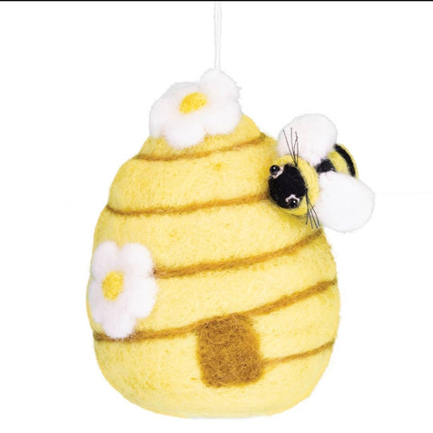 Woolies ~ Beehive ornament
