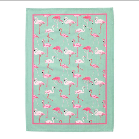 Towel Flamingo 100% cotton