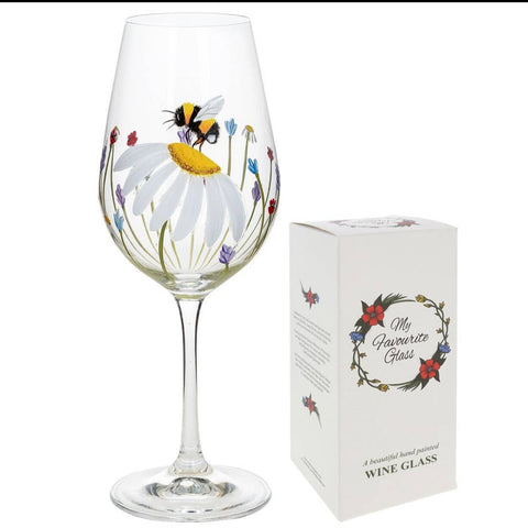 Wine Glass ~ Bee