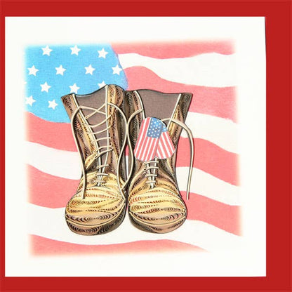 Card ~ US-BOOTS Quilling Card