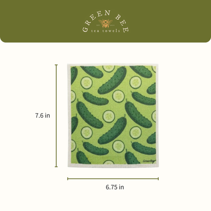 Dishcloth Pickles Swedish Dishcloth | Reusable Paper Towels | Gift
