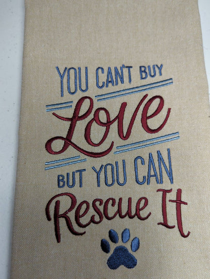 Paw Dog Kitchen Towel for Your Home Decor, Handmade Gift