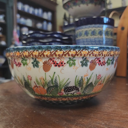 Bowl 7.5" Serving ~ Fall 1046