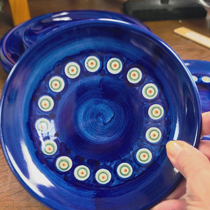 Plate 6 3/4" Blue