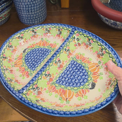 Divided Dish 15"x10" 1103