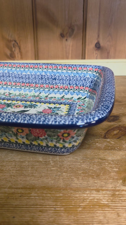 Baker   Rectangular w/Rim 12"x10" U3357 ~ U3