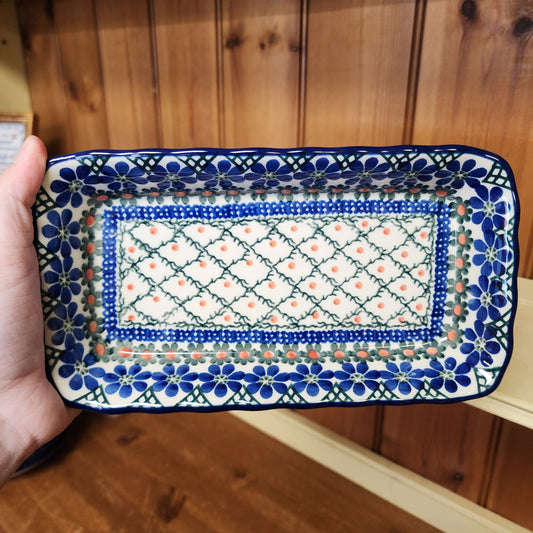 Tray Shallow ~ 9" x 4.5"    D15-854AX  Primrose pf0526