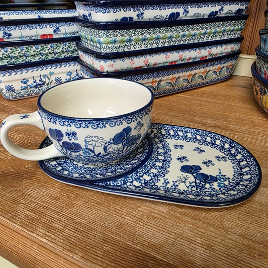 Set Sandwich Set w/Mug    H12-2902X  Evening Poppy pf0526