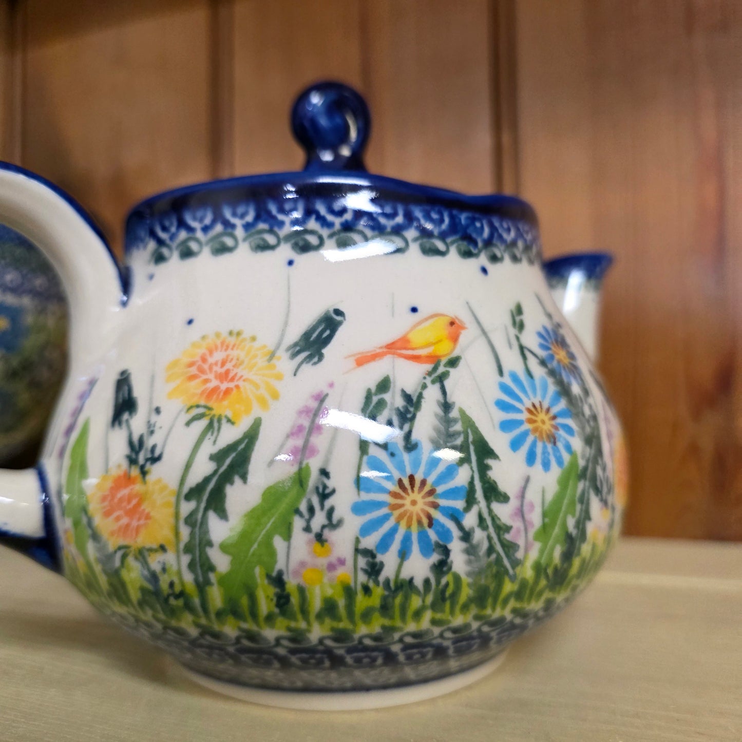 Teapot Unikat bird / 3 cups