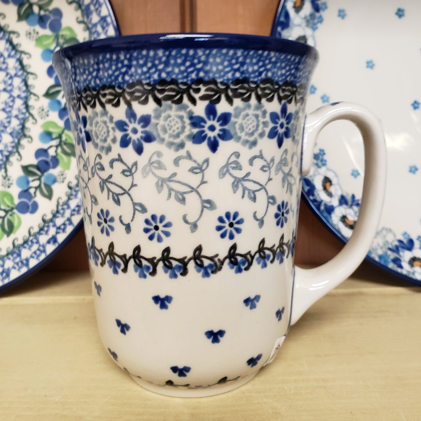 Mug ~ Bistro ~ 16 oz. 812-2158X Silver Lace