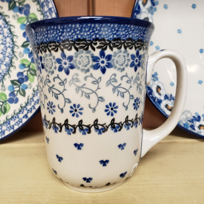 Mug ~ Bistro ~ 16 oz. 812-2158X Silver Lace