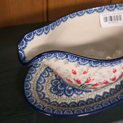 Gravy Boat   16 oz  239-1437X  Crimson Bells pf0526