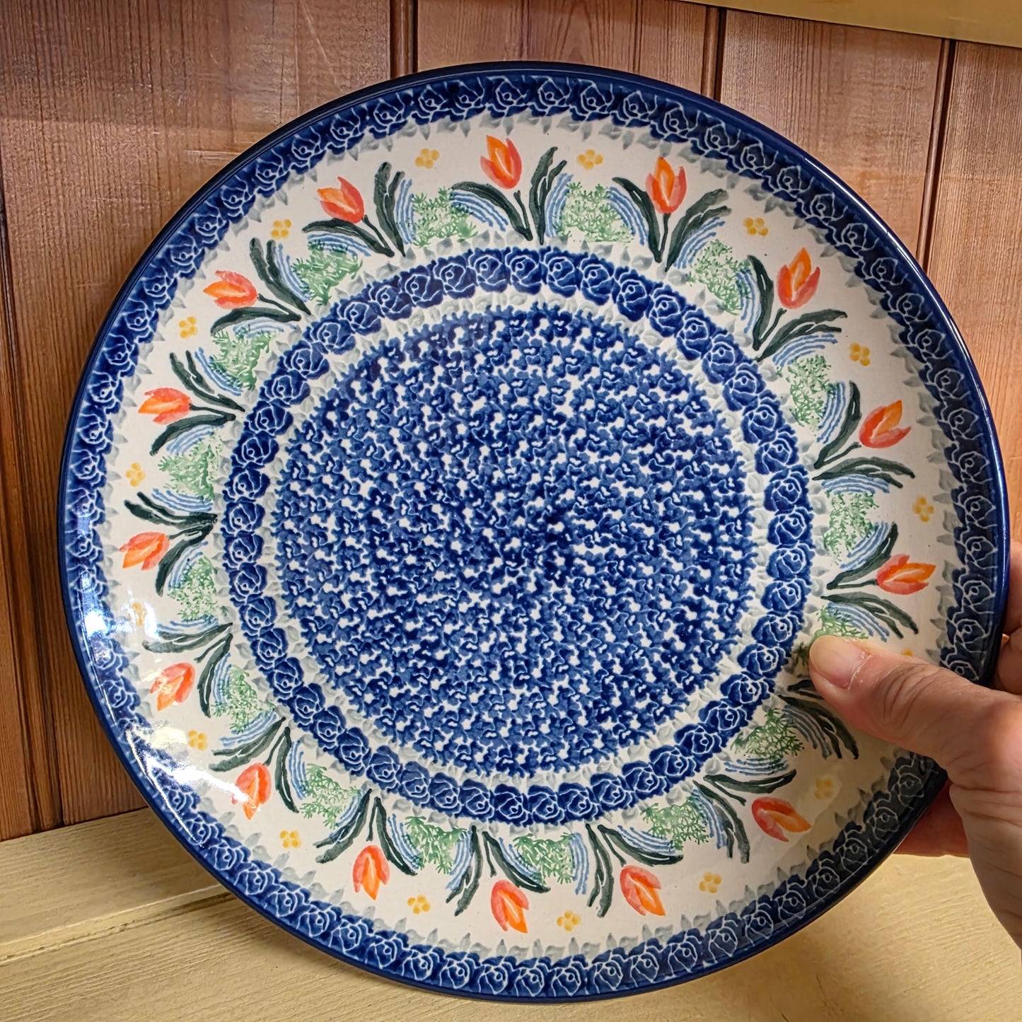 Plate   Dinner   10" 257-3371x Signs of Spring pf0526