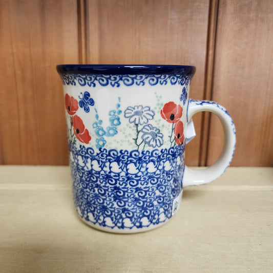 Mug   13 oz.  B13-2901X  Red Poppy Garden pf0526