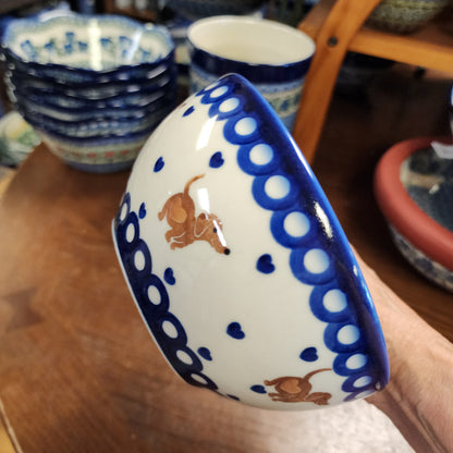 Bowl ~ 6" ~ Dachshund 1324 Heart Butt