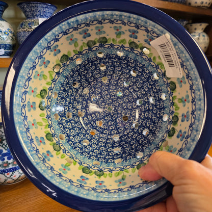 Berry Bowl w/ Saucer   8"W  470-2668X  Dutch Iris pf0526