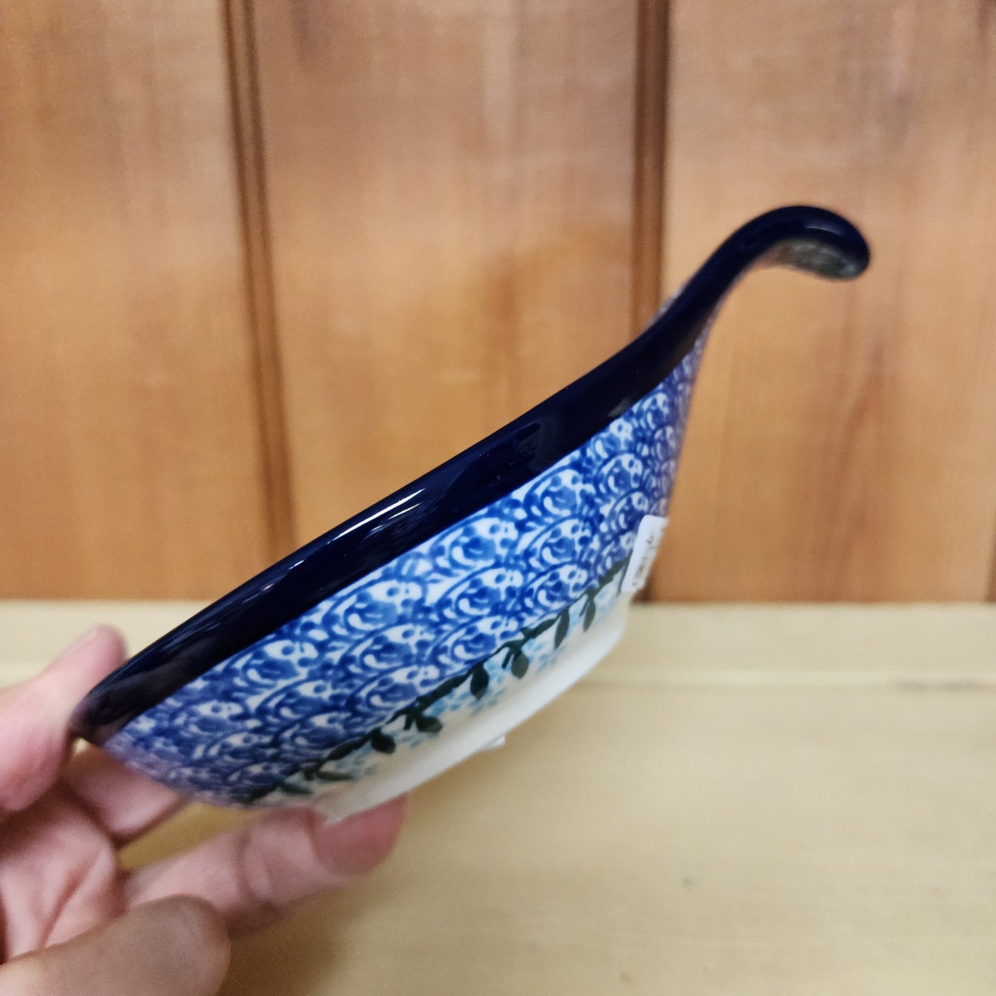 Condiment Bowl w/handle ~ 4.5" 2277X ~ Joyful Blue