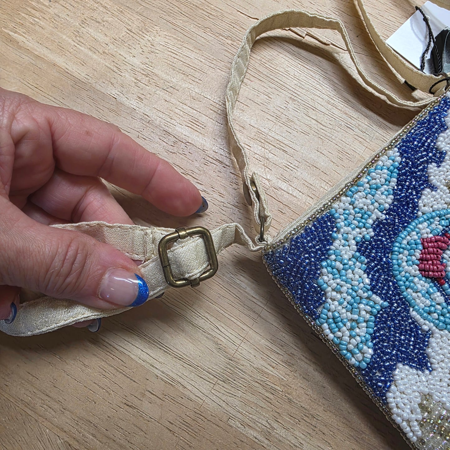 Club Bag Flip Flop / Crossbody Bag purse