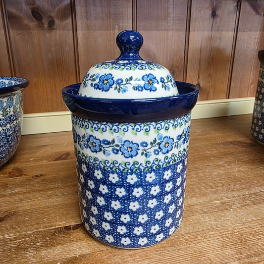 Jar / Canister 8" 491-2251 Calico / 33 oz