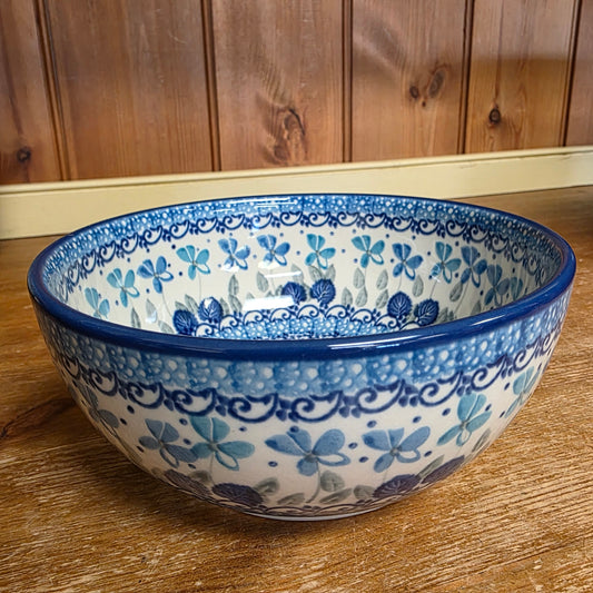 C38 ~ Bowl ~ Soup/Salad ~ 6.25"    C38-2751X  Blue Orchids pf0526