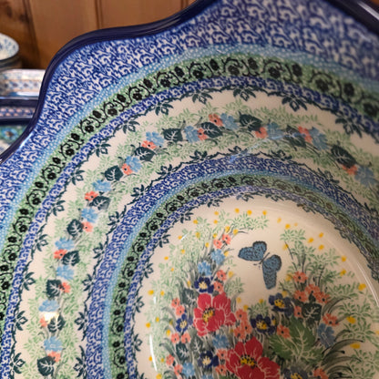 Bowl   Wavy Edge   Large  12" 693-U4553  U4 pf0526