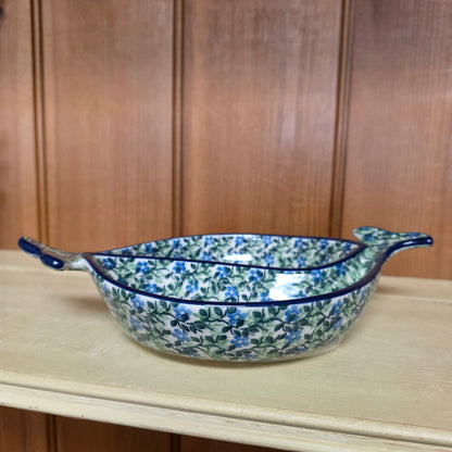 Ying Yang Fish Dish    E89-2349X  Wandering Vines pf0526