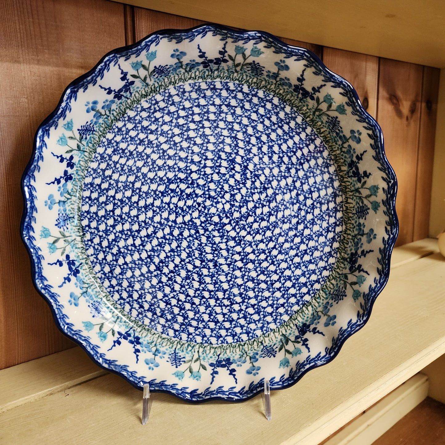 Pie Plate ~ Fluted ~ 10" 2898X ~ Little Gems