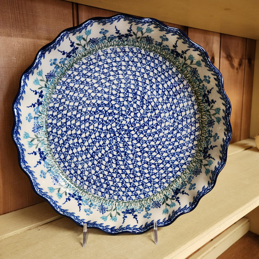 Pie Plate ~ Fluted ~ 10" 2898X ~ Little Gems