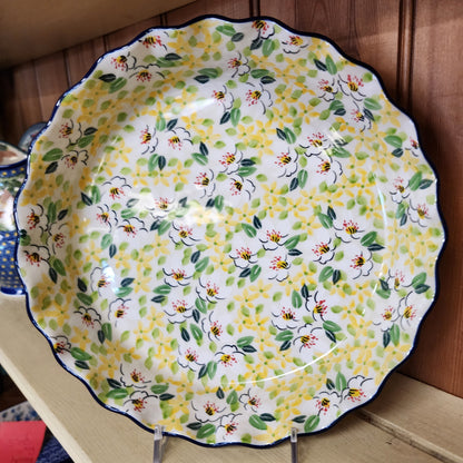 Pie Plate   Fluted   10"   U4901 ~ U4 ~ T. Liana