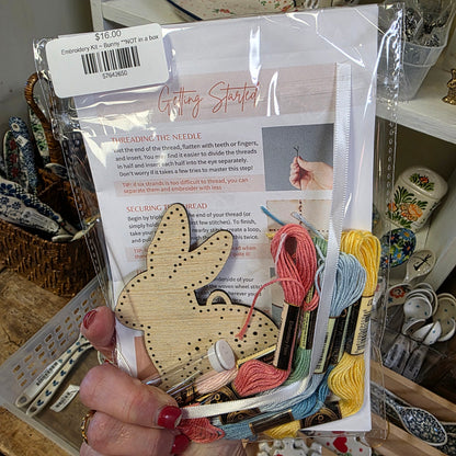 Embroidery Kit ~ Bunny **NOT in a box