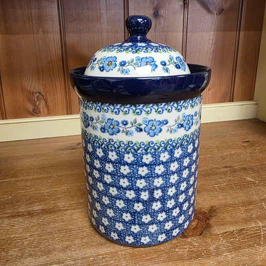 Jar / Canister 9" 493-2251 Calico / 50 oz