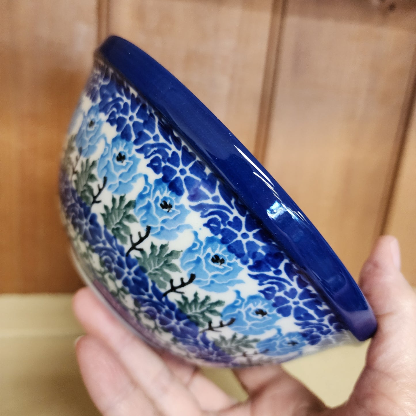 Bowl   Nesting   6.5" W   1390X ~ Antique Rose