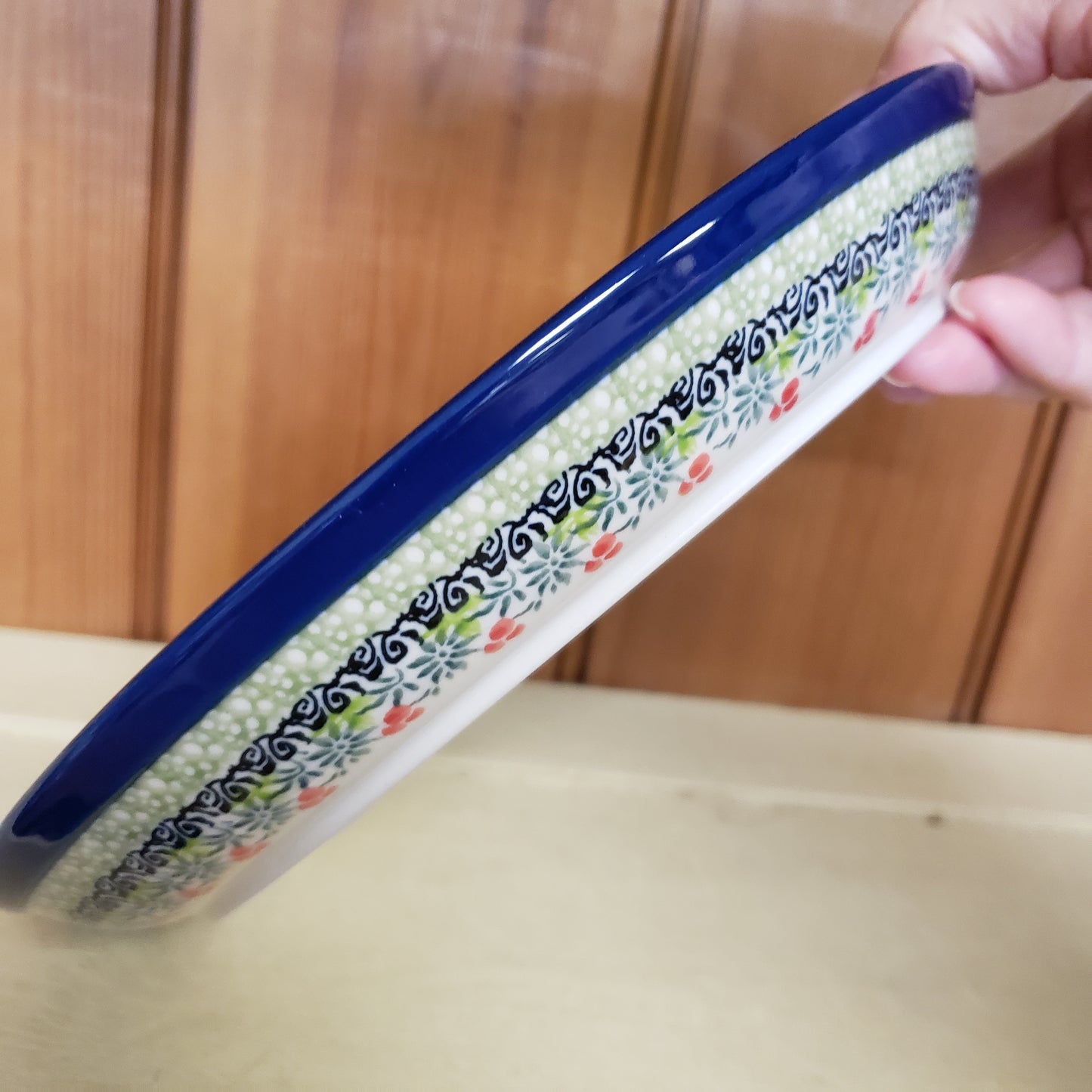 Plate ~ Rimmed ~ 9" 302-U5037 pf0425